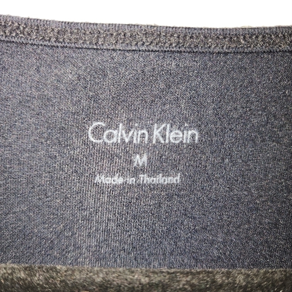 Calvin Klein Black Medium Slim Fit Classic Short Sleeve - Picture 4 of 4